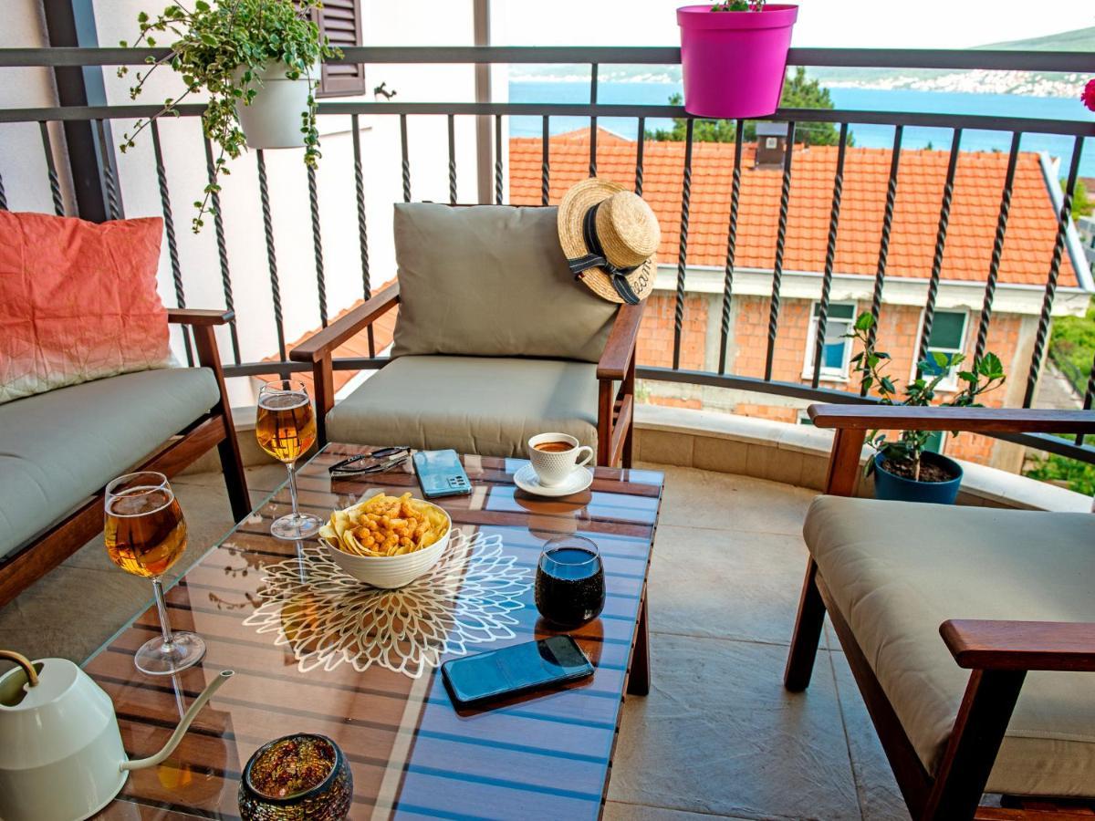 Cicciobello Lux Apartment Baosici With Stunning Sea View Eksteriør billede